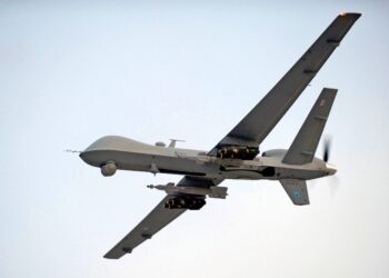 image of a MQ-9 drone.