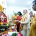 Prime Minister Narendra Modi attends 'Ganpati Poojan' at the residence of Chief Justice of India DY Chandrachud, in New Delhi, Wednesday, Sept. 11, 2024