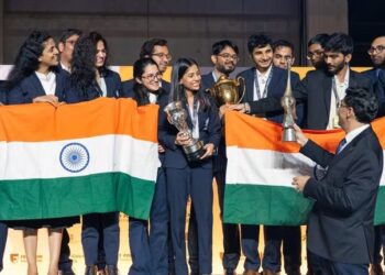 India marked a historic moment as both the men's and women's teams clinched their first-ever gold medals