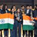 India marked a historic moment as both the men's and women's teams clinched their first-ever gold medals