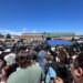 People gathered outside Apalachee high school. Photo: Anthony Lim/Wikimedia commons