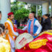 PM Modi gets into the rhythm, plays dhol upon arrival in Singapore