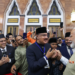 Prime Minister Narendra Modi at the Omar Ali Saifuddien Mosque in Bandar Seri Begawan.