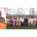 Congress chief Mallikarjun Kharge addressing a public rally in Jasrota area of Kathua on Sunday