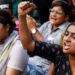 Junior doctors protest against the rape and murder of their colleague in Kolkata. | Sahiba Chawdhary/Reuters