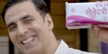 Akshay Kumar in Nandu ad that are played in theatres.