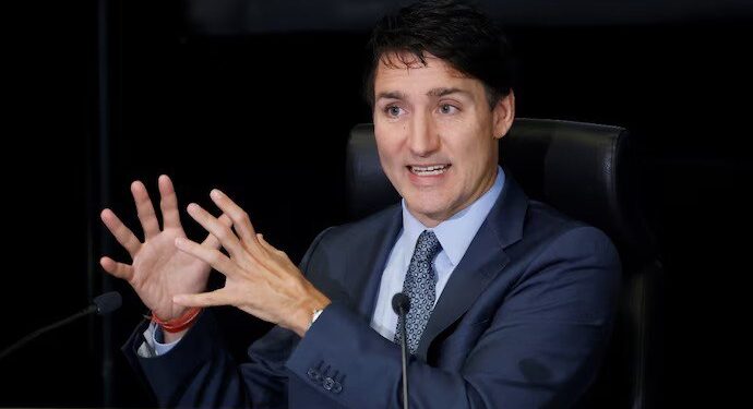 Justin Trudeau takes part in public hearings for an independent commission probing alleged foreign interference in Canadian elections in Ottawa, October 16. (Photo: Reuters)