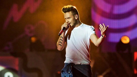 Liam Payne of One Direction (1D) performs in concert at MetLife stadium in 2015(Robert Altman/Invision/AP)