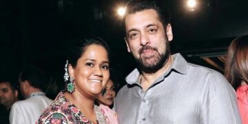 Salman Khan's sister Arpita Khan Sharma has sold an apartment in the Khar area of Mumbai for ₹22 crore, sources said. ( Birbal Sharma/HT)