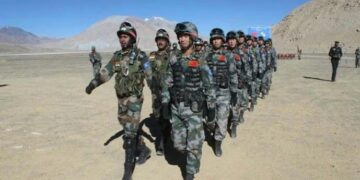 Indian and Chinese armies have been locked in a bitter standoff in multiple locations in eastern Ladakh since the Galwan classhes in June 2020. (File photo)