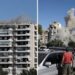 Smoke rises from a building that was hit by an Israeli airstrike in Ghobeiri, Beirut, Lebanon. (AP/Bilal Hussein)