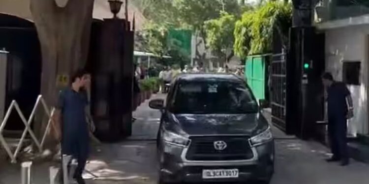 Former Delhi Chief Minister Arvind Kejriwal vacated his official residence along with his family on Friday