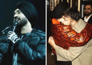 Diljit Dosanjh brings out Badshah as surprise guest to sing ‘Naina’ at his London concert, watch viral videos