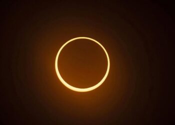 The “ring of fire” annular eclipse.