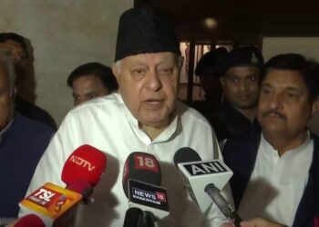 Farooq Abdullah in Delhi on Thursday.