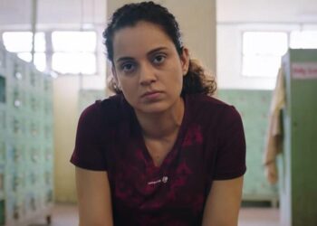 Kangana Ranaut in a still from 'Panga'.