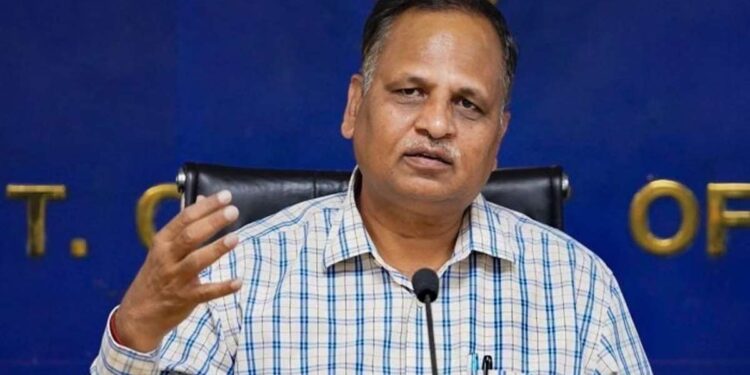 Delhi Minister Satyendar Jain