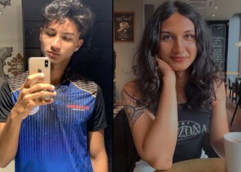 Aryan Bangar (L) and as Anaya (R) after the hormonal transformation therapy. (Instagram (anayabangar))