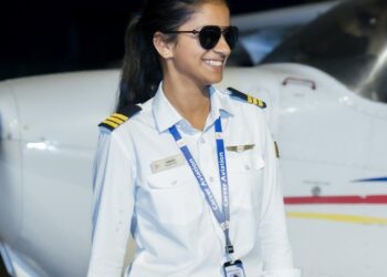 Samaira Hullur from Vijayapura who has obtained commercial pilot licence at the age of 18.