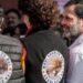 Leader of Opposition in the Lok Sabha Rahul Gandhi with Congress MP Priyanka Gandhi at a protest of opposition MPs during the Winter session of Parliament, in New Delhi, Thursday, Dec. 5, 2024.