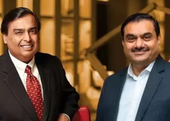 Due to financial difficulties, Gautam Adani and Mukesh Ambani, the richest individuals in India, have both left Bloomberg's $100 billion club.