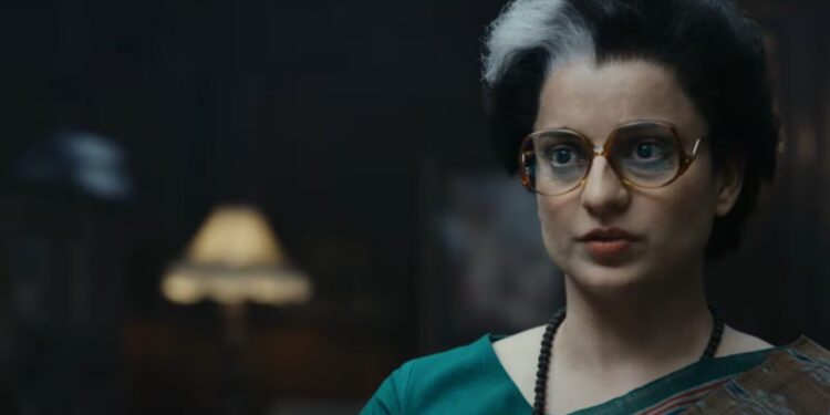 Kangana Ranaut plays former PM Indira Gandhi in Emergency.