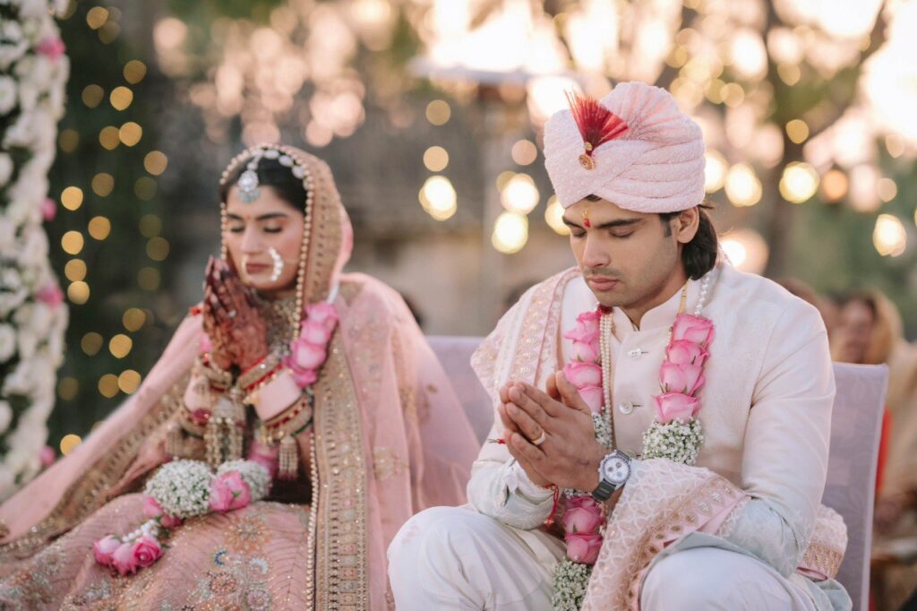 Neeraj Chopra shares picture from the wedding(X)