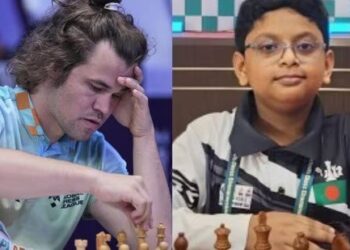 Magnus Carlsen reportedly lost to a nine-year-old kid from Bangladesh.