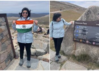 Shivangi Pathak at Mount Kosciuszko