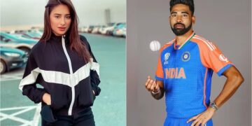 Mohammed Siraj is rumoured to be dating Big Boss 13 fame Mahira Sharma. (Photo: Instagram/Mahira Sharma, Mohammed Siraj)