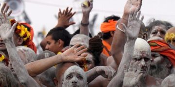 Monks at Kumbh Mela